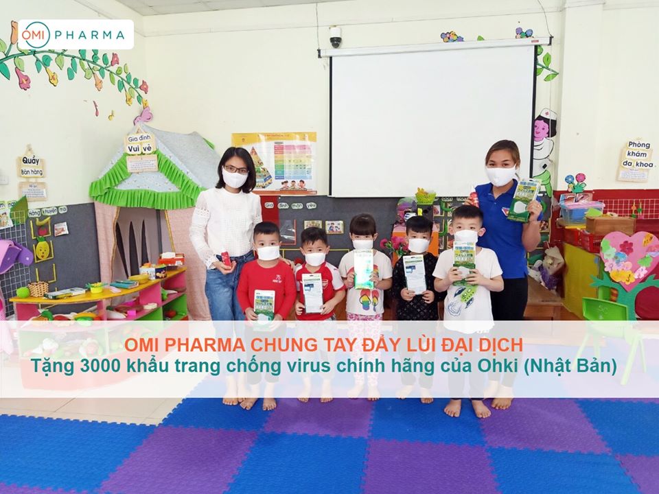 Omi Care trao tặng 3000 khẩu trang Ohki Virus Off Nhật Bản trị giá 120 triệu đồng 1